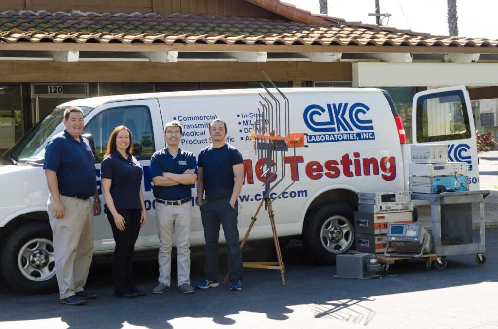 CKC staff with van